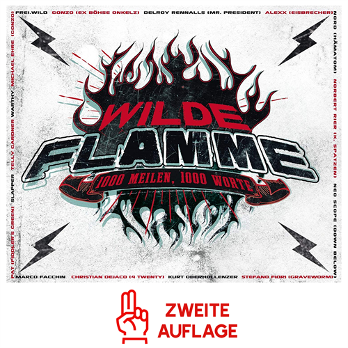 Wilde Flamme - 1000 Meilen, 1000 Worte, Single-CD