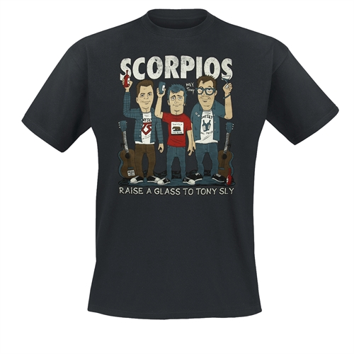 Scorpios - Raise A Glass, T-Shirt