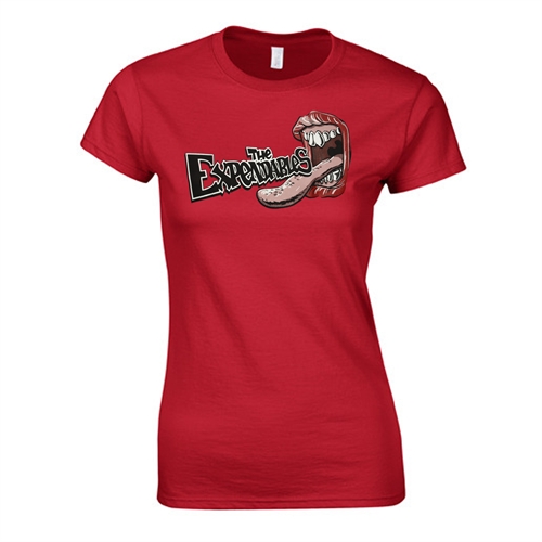 Expendables - Spitting Mouth, Girl-Shirt