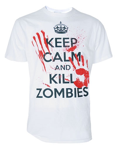 Darkside - Keep Calm & Kill Zombies, T-Shirt