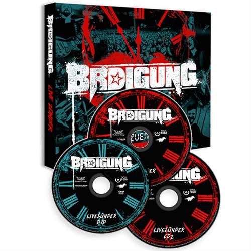 Brdigung - LiveZünder, 2CD+DVD Digipak