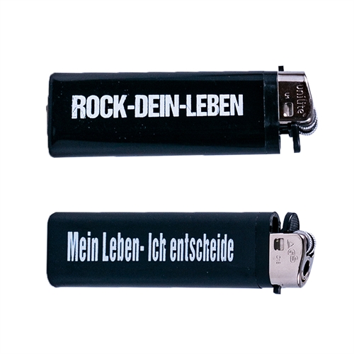 ROCK-DEIN-LEBEN - Mein Leben, Feuerzeug