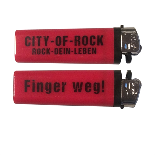 ROCK-DEIN-LEBEN - City of Rock, Feuerzeug