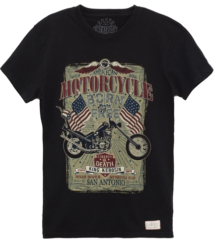 King Kerosin - Born To Be Free, T-Shirt schwarz