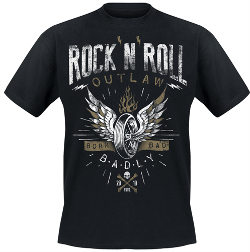 Badly - Rockn Roll Outlaw, T-Shirt
