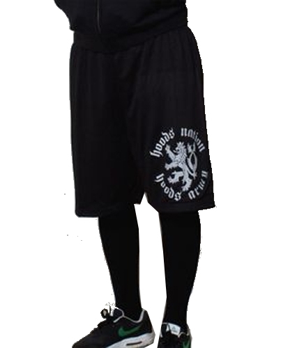 Hoods - Black Army Mesh-Short