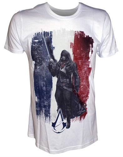 Assassins Creed United - French Flag, T-Shirt