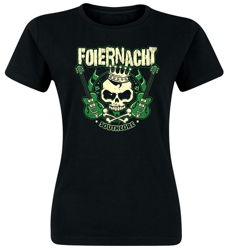Foiernacht - Guitar, Girl-Shirt