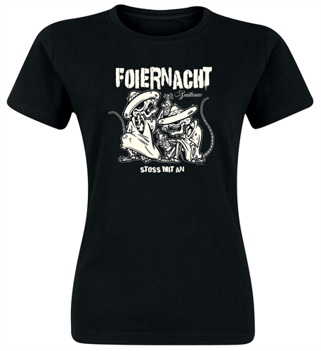 Foiernacht - Ratten-Skelette, Girl-Shirt