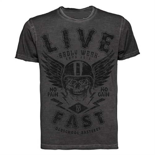 Badly - Live Fast, Vintage T-Shirt