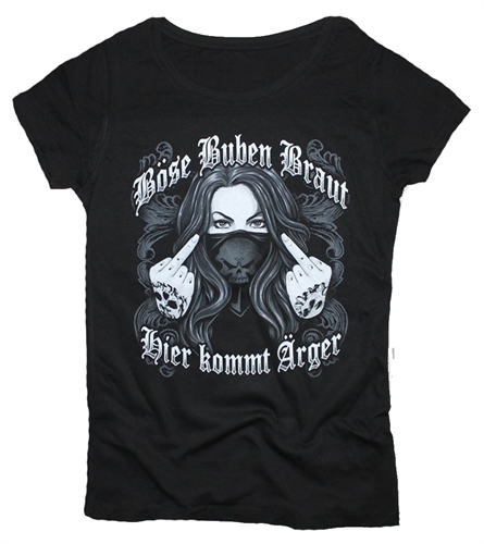 Bse Buben Club - Hier Kommt rger Girl-Shirt