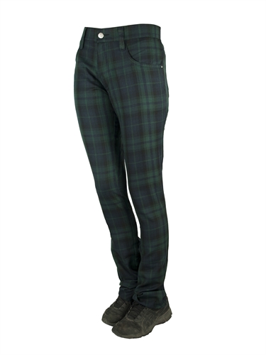 No Brands Required - Tartan, Frauenhose