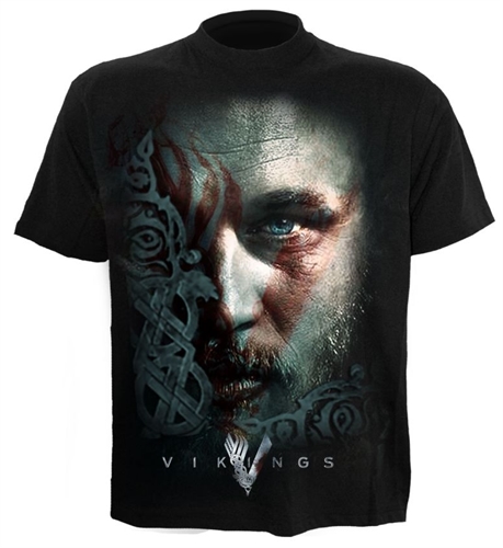 Vikings - Ragnar Face, T-Shirt