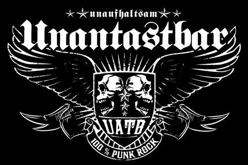 Unantastbar - Logo, Fahne