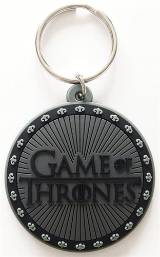 Game of Thrones - Logo, Gummischlüsselanhänger