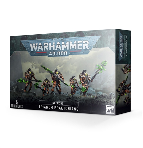 Warhammer 40 K - Necrons, Triarch Praetorians