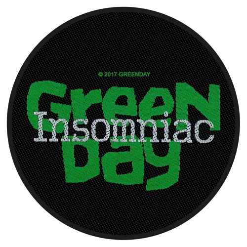 Green Day - Insomniac,  Aufnäher