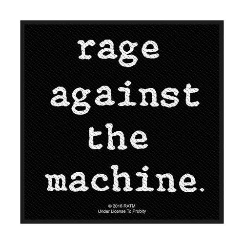 Rage Against The Machine - Logo, Aufnher