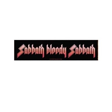 Black Sabbath - Bloody , Aufnäher