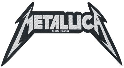 Metallica - Shaped Logo, Aufnäher