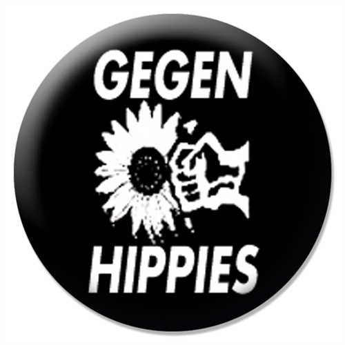 Gegen Hippies   - Gegen Hippies, Button