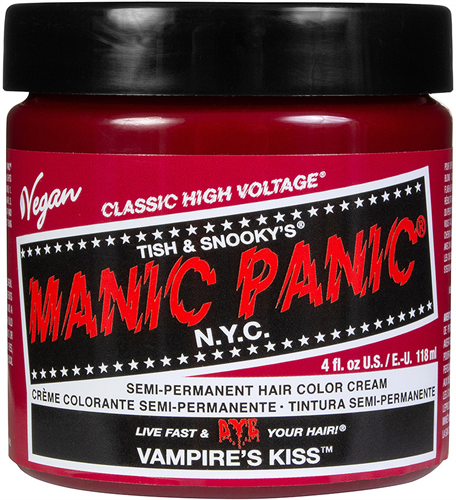 Manic Panic - Vampire Kiss, Haartnung