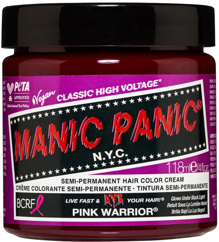 Manic Panic - Pink Warrior, Haartnung