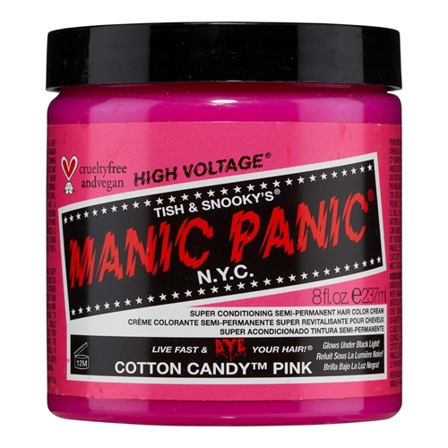 Manic Panic - Cotton Candy, Haartnung