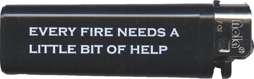 Every fire needs a little bit of help - Feuerzeug