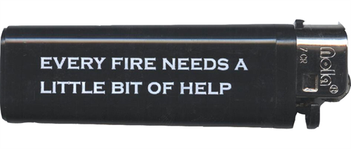 Every fire needs a little bit of help - Feuerzeug