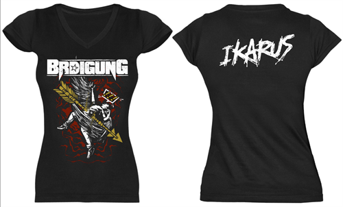 Brdigung - Ikarus, Girl-Shirt