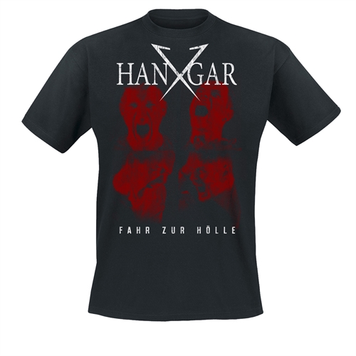 Hangar X - Evil Faces, T-Shirt