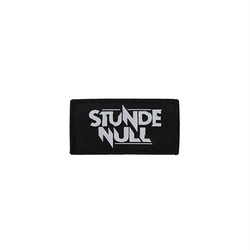 Stunde Null - Schriftzug, Patch