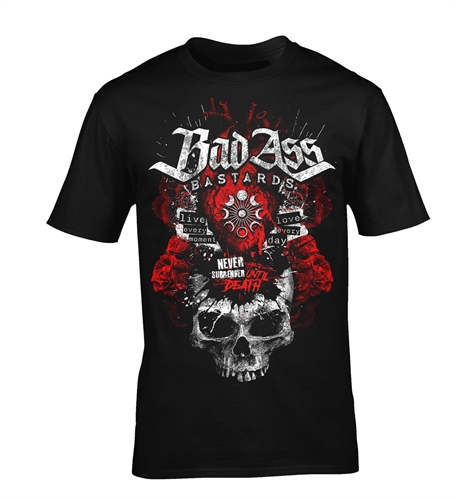 BadAss Bastards - Until Death, T-Shirt