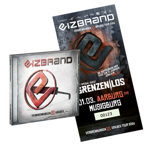 Eizbrand - Aarburg 01.03.2024,  CD/Tour Bundle