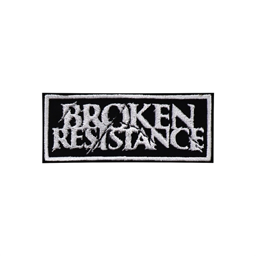 Broken Resistance  - Schriftzug, Patch/Aufnäher