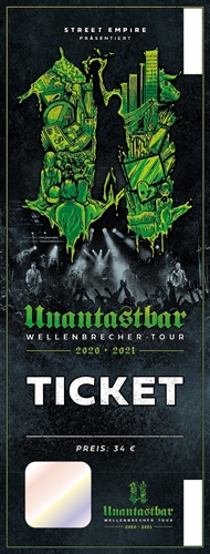 Unantastbar - Wellenbrecher Tour 21/22, Ticket