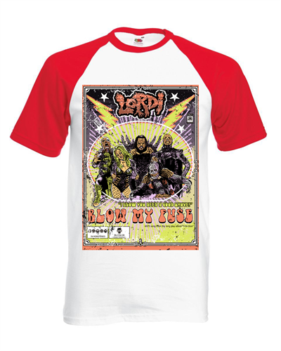 Lordi - 70er Jahre Baseball, T-Shirt