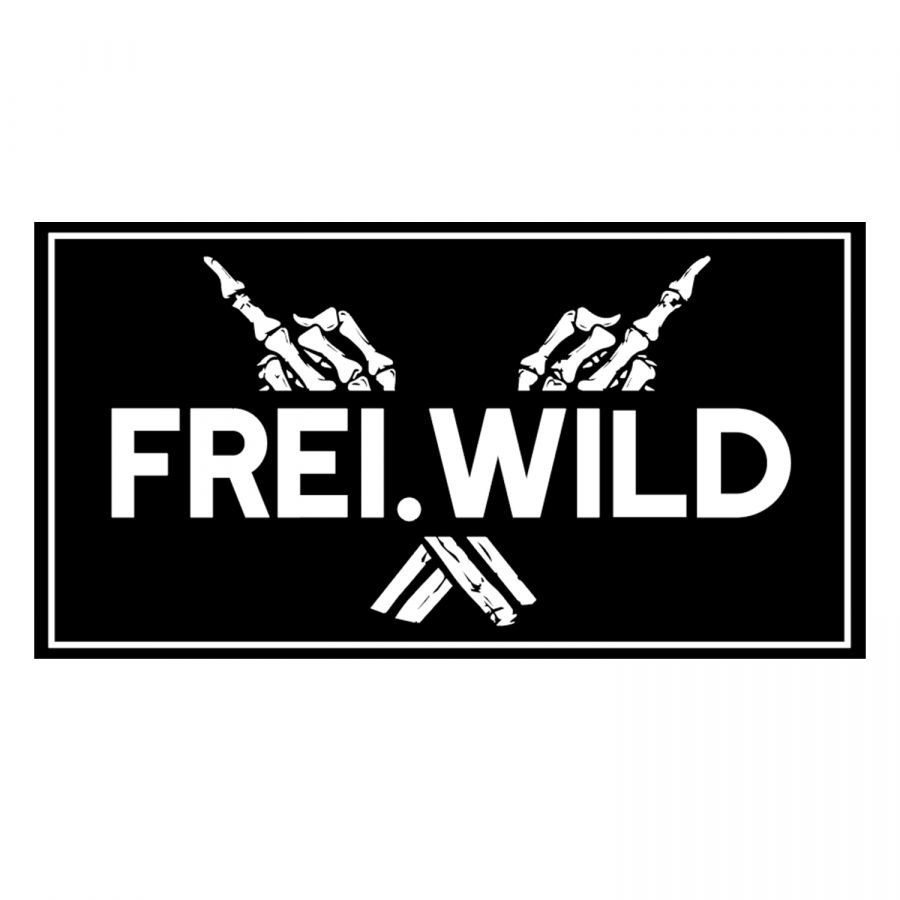 Frei.Wild - R&R / FREI.WILD /Bone Hands, Patch - Halt-Deine-Schnauze Mailorder