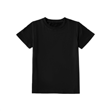 unbedrucktes Kinder-T-Shirt, Oeko-Tex Zertifiziert