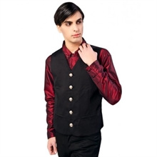Aderlass - Dark Vest Denim, Weste