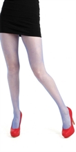 Pamela Mann - Blau, Netzstrumpfhose