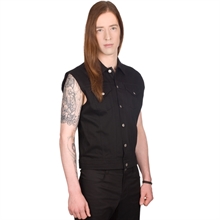 Black Pistol - Jeans Vest Denim, Weste