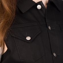 Black Pistol - Jeans Vest Denim, Weste