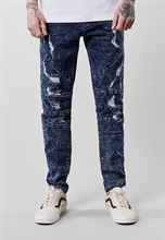 Cayler & Sons - Paneled Denim Pants, Hose