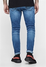 Cayler & Sons - Paneled Ian Denim Pants, Hose