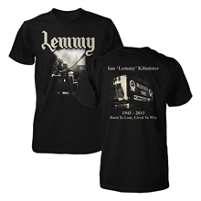 Lemmy - Lived to win, T-Shirt