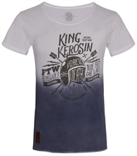 King Kerosin - Ride Fast Die Last, T-Shirt blau