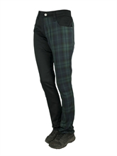No Brands Required - One leg Tartan, Frauenhose
