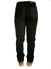 No Brands Required - One leg Tartan, Frauenhose